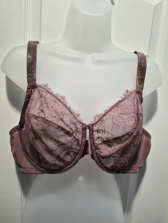 Victoria Secret NWT Size 42C Pretty Purple Color FREE Tote Bag See All Pictures - Picture 1 of 5
